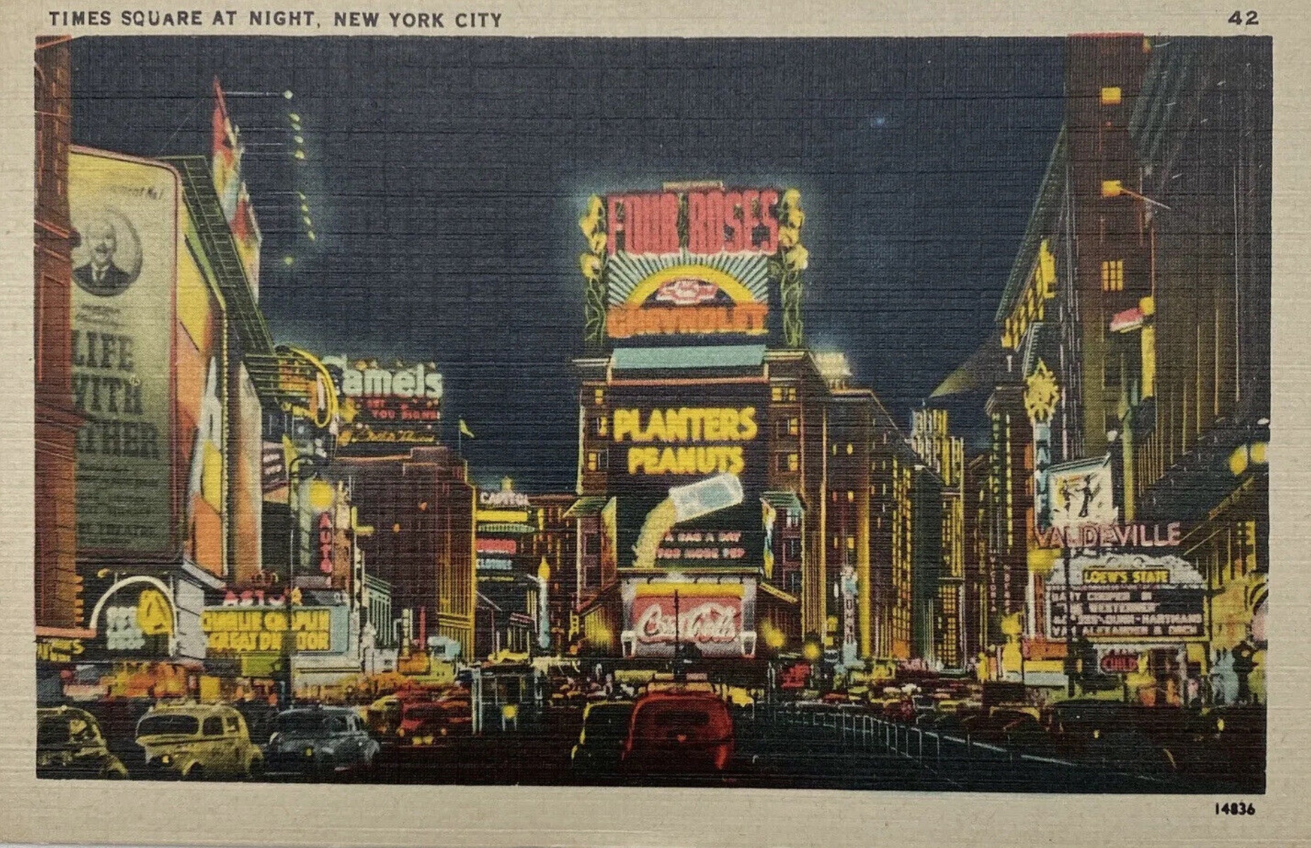 Read more about the article Dating an Icon: The Four Roses Sign in Times Square